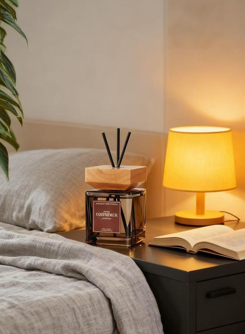 200ml Premium Oud & Agarwood Reed Diffuser | Long-Lasting Home Fragrance | Natural Essential Oil Room Scent | Elegant Aromatherapy for Bedroom, Living Room & Office - Image 2