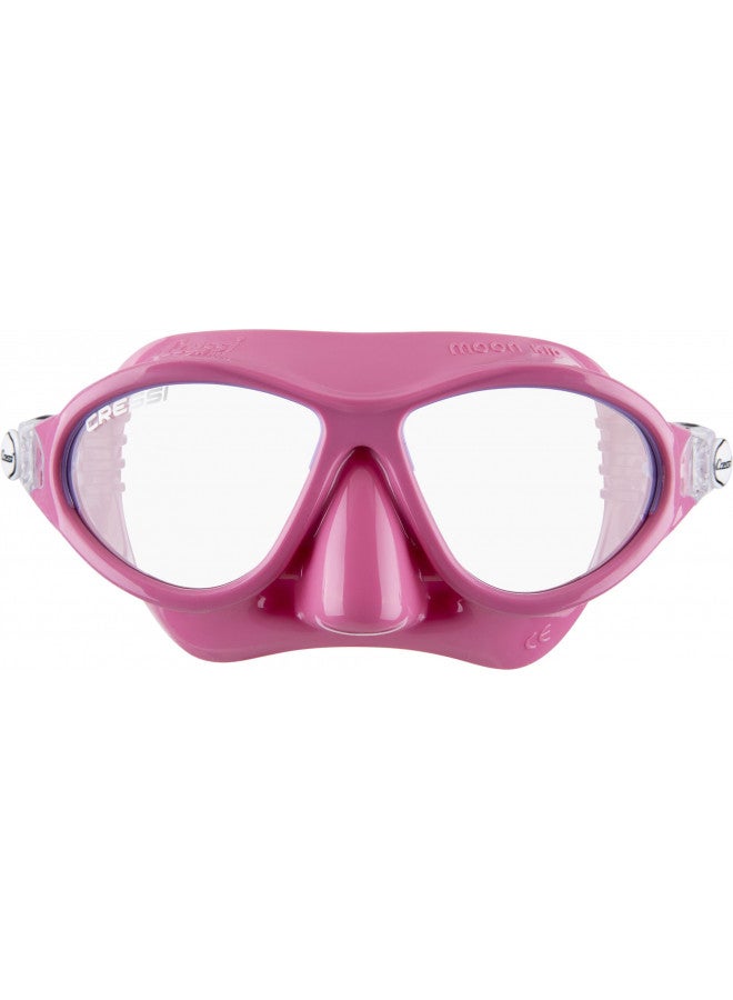 Cressi Unisex Children's Moon Kid & Top Junior Snorkeling/Diving Combo Set, Pink/Lilac, One Size - Image 2