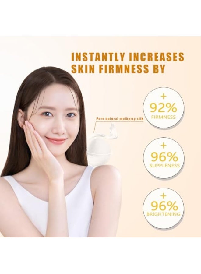 EELHOE DEEP COLLAGEN Intensive Ampoule, Silk Peptide Intensive Lifting Ampoule | Moisturizes, firms and lifts, Korean anti-aging facial essence, smooths wrinkles, improves elasticity | Christmas gift for women, 50ml/1 ampoule (1pcs, 1) - Image 5