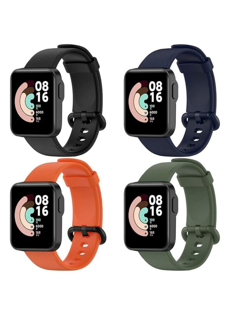 4 PCS Replacement Silicone Bands for Xiaomi Watch 2 Lite/Redmi Watch 2 Lite - pzsku/Z657165A125B6FEA74DEEZ/45/_/1694439146/c09c416c-ed0d-4239-85fd-28fbe5751155