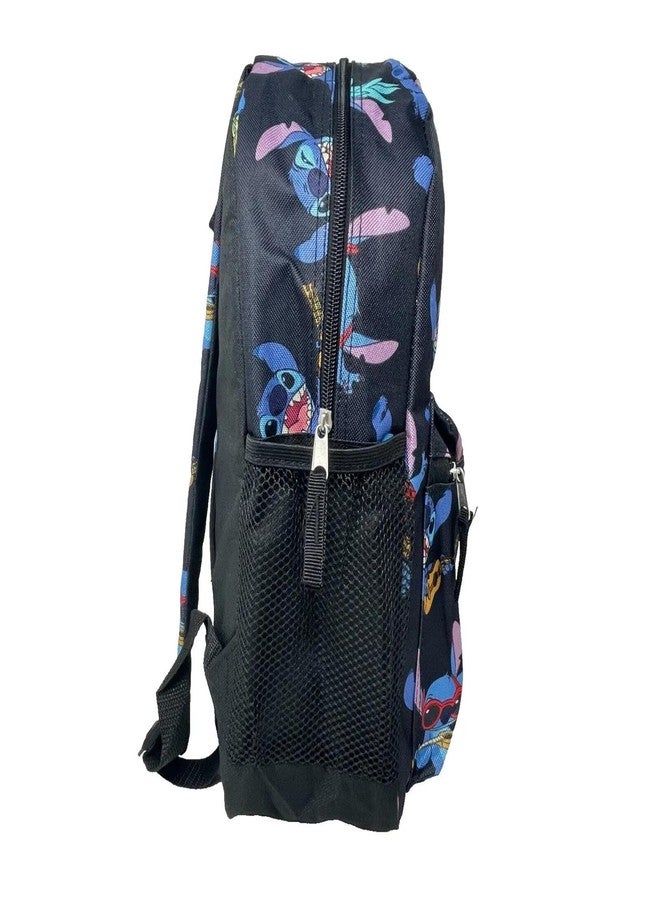 Fast Forward Disney Lilo & Stitch Pineapple & Guitar Print 16 Inch Kids Backpack - Image 3
