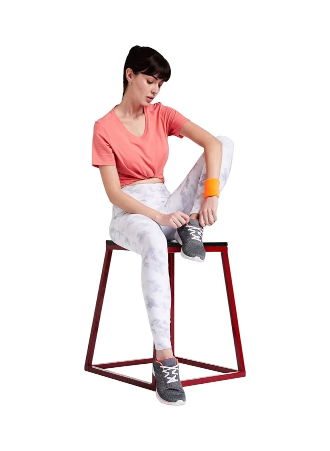 JOCKEY Jockey 1359 Women Super Combed Cotton Elastane Stretch Regular Fit Solid V Neck Half Sleeve T Shirt