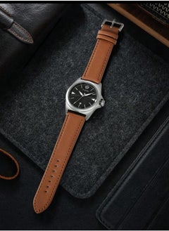 TOMI Brown analog watch with leather strap from TOMI  - Image 2