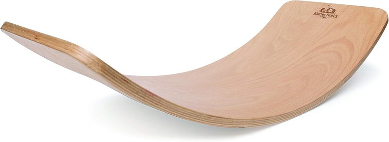 Kinderfeets , Kinderboard, Waldorf Original Wooden Balance Board for Toddlers, Kids, Teens, Adults - Image 1