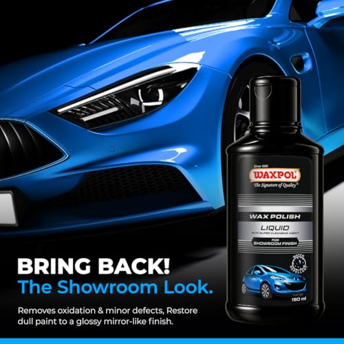 Waxpol Wax Polish Liquid For Showroom Finish (With Super Cleansing Agent) 100 ml (ASF-810) - Image 3