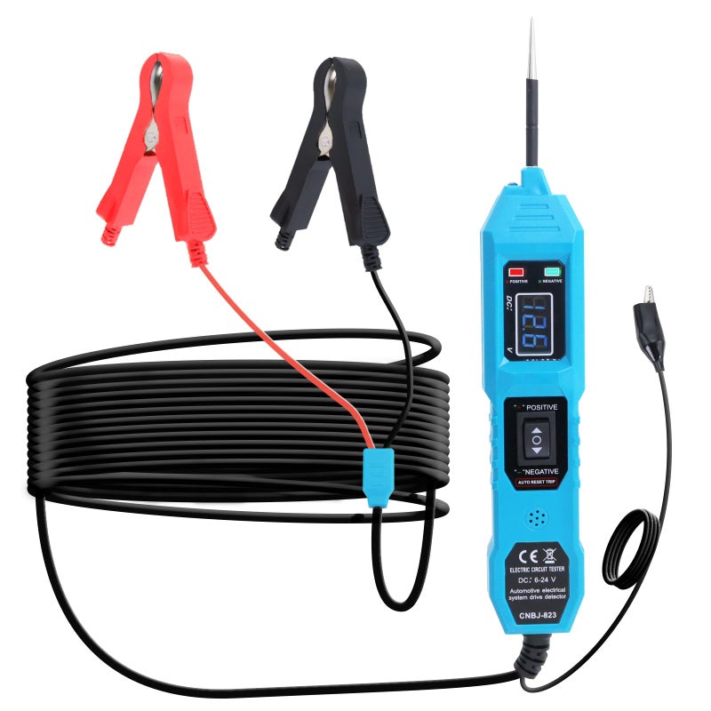 مقياس الدائرة المتعدد الوظائف لسيارات لقيتو لقيتو 624V3536V ACDC مقياس طاقة السيارة عرض رقمي كاشف دائرة قصيرة لاختبار الاستمرارية