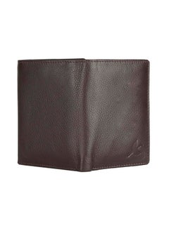 HORNBULL HORNBULL Men's Brown Tri Fold Genuine Leather Wallet for Men | Branded Mens Wallet with RFID Blocking | Classic Design Gift Wallet for Mens and Boys  - Image 4