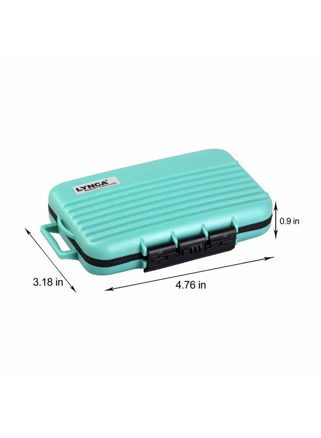 Lynca SD Card Holder Waterproof Memory Card Storage Case Holder, SDHC SDXC CF TF SD Micro SD Card Protector Case,Micro SD CF Memory Card Holder for Camera Memory Card - Image 3