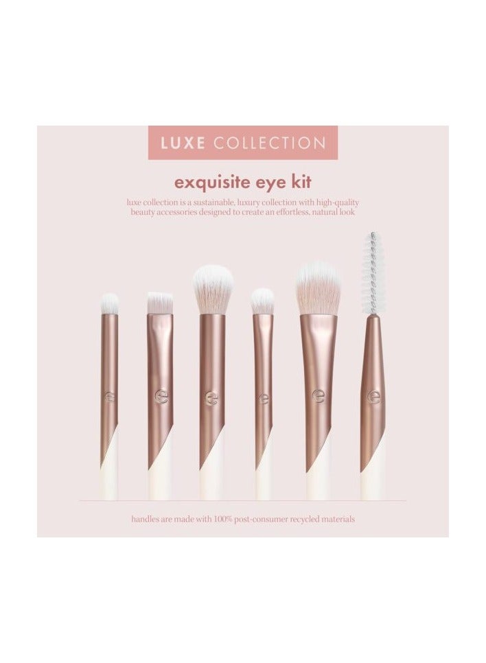 Ecotools EcoTools Luxe Exquisite Eye Makeup Brush Kit - Image 3