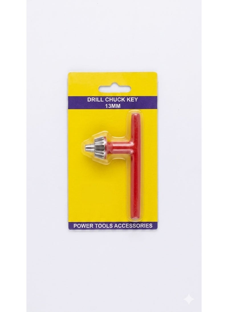 13mm Universal Drill Chuck Key – Heavy Duty Steel Replacement Tool for Power Drills - Image 1