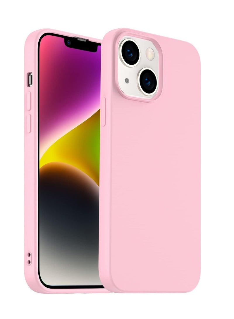 BORTONY iPhone 14 Case Silicone Inside Microfiber  Protective Lining Shockproof Protective Case for Apple iPhone 14 Case 6.1 inch - Image 1