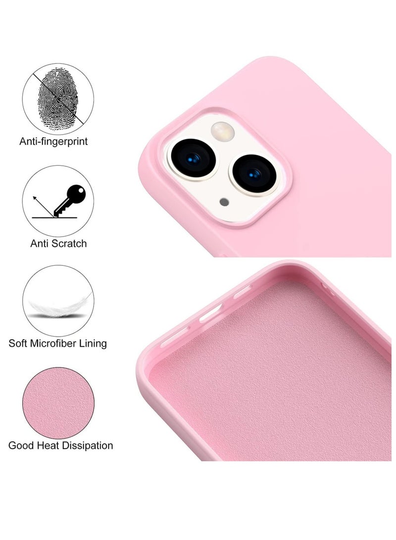 BORTONY iPhone 14 Case Silicone Inside Microfiber  Protective Lining Shockproof Protective Case for Apple iPhone 14 Case 6.1 inch - Image 3