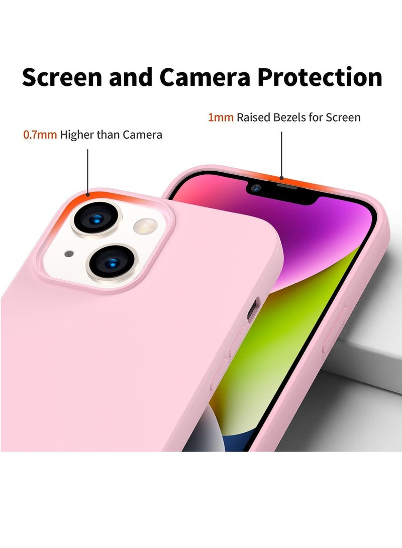 BORTONY iPhone 14 Case Silicone Inside Microfiber  Protective Lining Shockproof Protective Case for Apple iPhone 14 Case 6.1 inch - Image 4