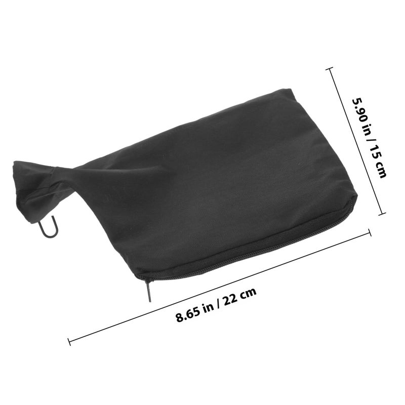 Miter Saw Dust Collection Bag With Zipper Sturdy Fabric For 10 Inch Cutting Machines - Image 3