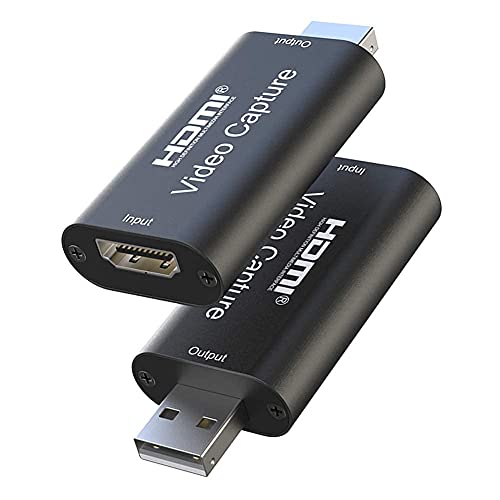 Microware Audio Video Capture Card, HDMI to USB 2.0, Full HD UP to 1080P 60fps Live Video Recorder Game Capture Card for Laptop High Definition Acquisition, Live Broadcasting - Image 1