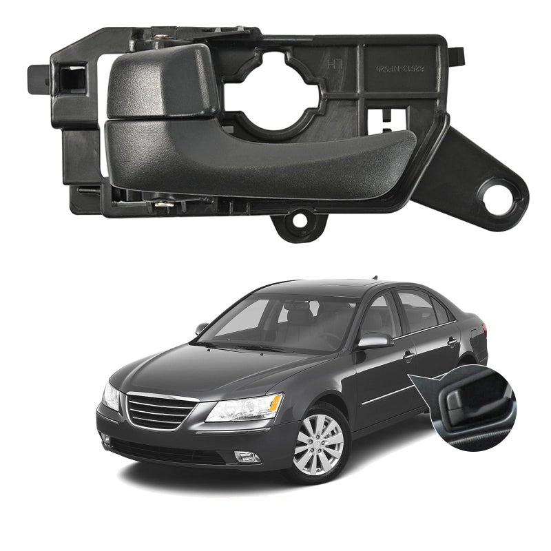 OEMASSIVE Interior Door Handle for Hyundai Sonata 20082010 Front Left Drive Door Handle Replacement 826103K520HZ HY1352135Black - Image 2