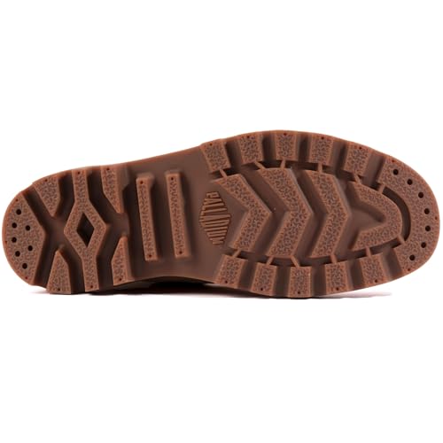 Palladium Men's Pampa Hi Boot, Vegan Canvas Lace Up Boot, Woodlin, 8 M - Image 5