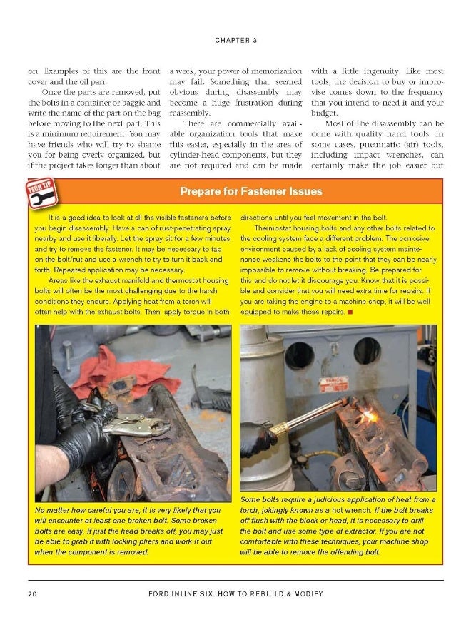 Ford Inline Six: How to Rebuild and Modify