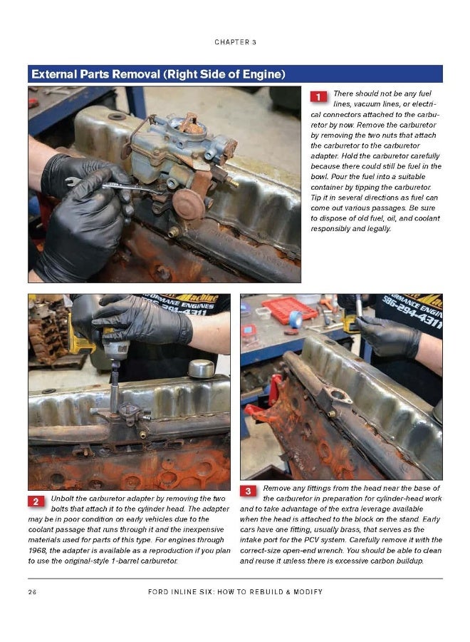 Ford Inline Six: How to Rebuild and Modify