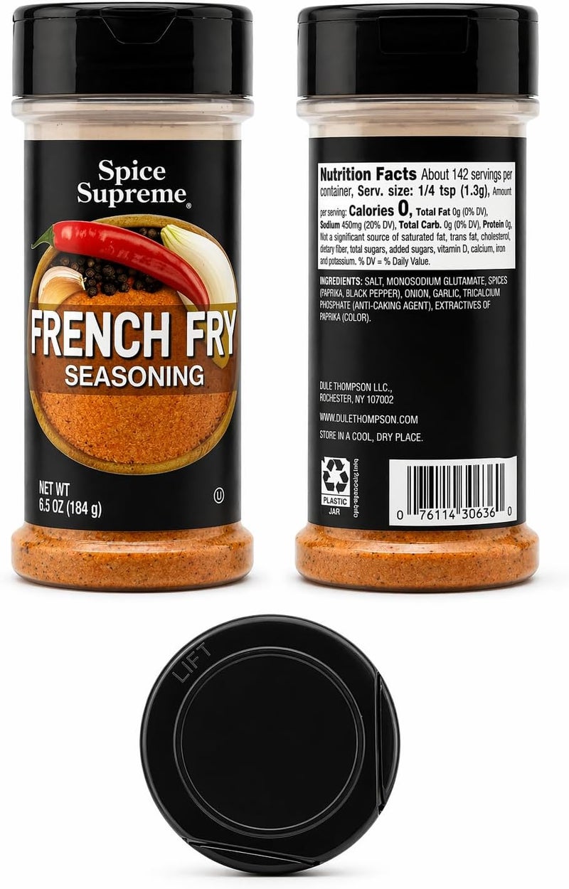 Spice Supreme French Fry Seasoning - 6.5 oz (184 g) - Image 3