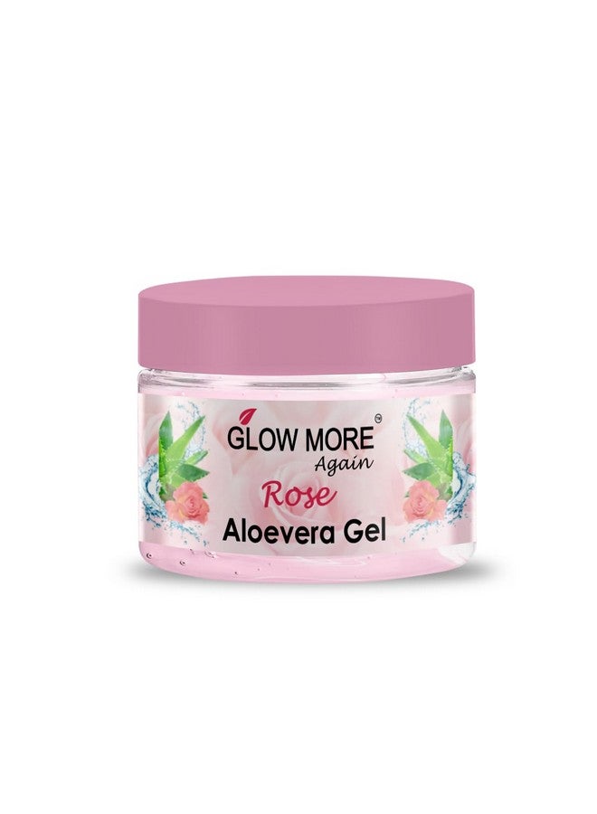 GLOW MORE AGAIN_ Rose Aloevera Gel For all type of skin - Image 4