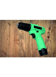 DRONA DRONA MultiFunction Drill Plastic Cordless Drill Screw Driver 10mm with Batteries Two Speed Control LED Light Guided Keyless Chuck Reverse Forward Motion 12V LithiumIon With PH Bit set  - Image 2