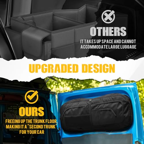 Autorder Tailgate Storage Bag for Suzuki Jimny 2019-2025 Accessories Detachable Oxford Back Door Cargo Organizer Pockets Punch-free Adsorption Trunk Storage Organizer with Multiple Pockets - Image 5