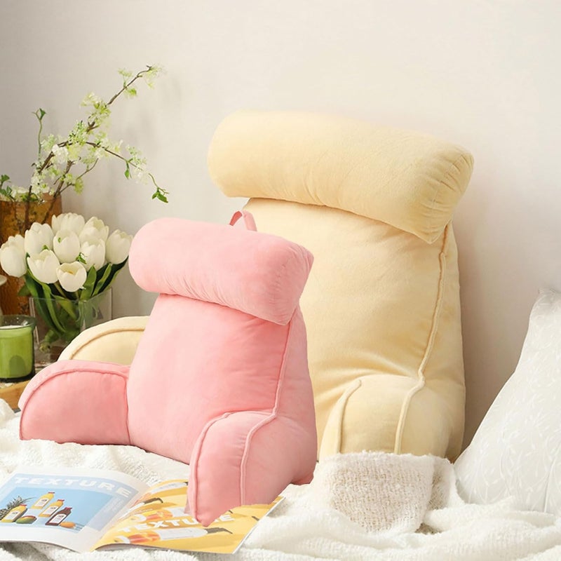 Reading Pillow Ergonomic Lumbar Support Cushion,with with Washable Covers Detachable Neck,Back Support Cushion with Arm Support Gaming,Reading Or Watching TV - Image 5