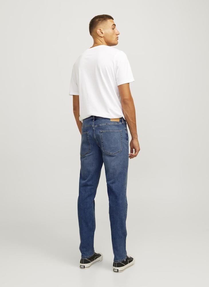 JJ Rebel Jrebluke Jjcraft Mid Wash Jeans Noos  - Image 2