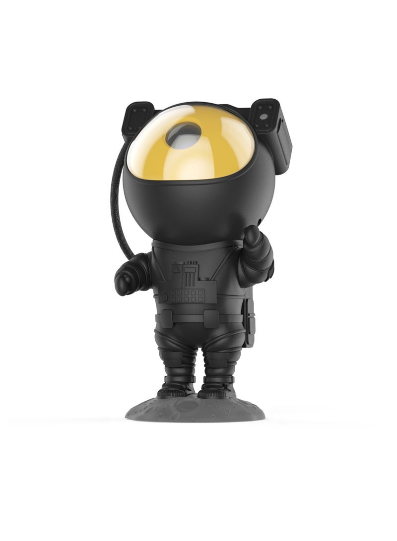 Astronaut Space Projector, Star Projector Galaxy Night Light, Starry Nebula Led Lamp With Timer And Remote, Adjustable Room Decor Astronaut Light Projector, (1pc, Black)  - Image 1