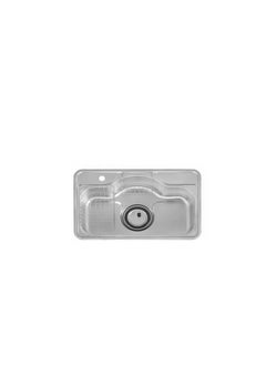 Hans Hans Sink Jumbo Single Bowl with Stainless Steel Colander and Detergent Shelf CDIC750 