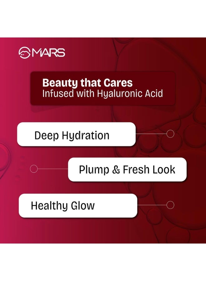 MARS Long Lasting Makeup Fixer spray with Hyaluronic acid | Hydrating Dewy base Setting Spray for Professional Face Make up | Budge Proof | Non Sticky | 60ml - Image 3