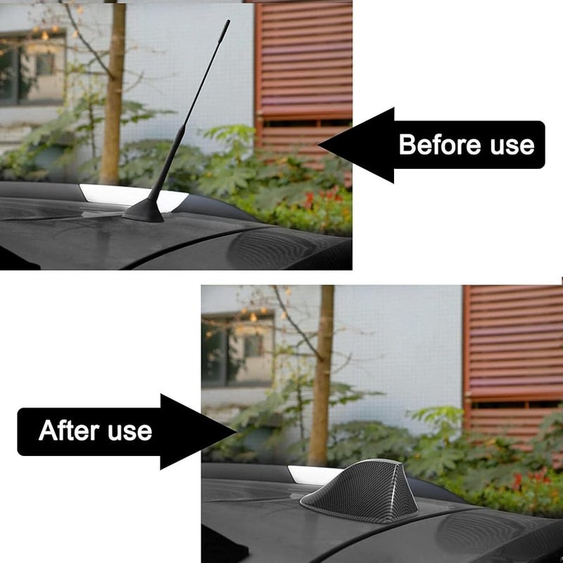 غطاء هوائي زعنفة القرش الأزرق لسيارة ماكلارين 650S 540C P1 تصميم سقف الهوائي - Image 5