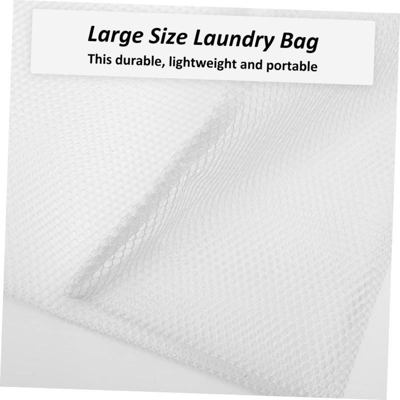 Thickened Mesh Laundry Bag With Zipper For Delicates Prevents Deformation In Washing Machine - Image 4