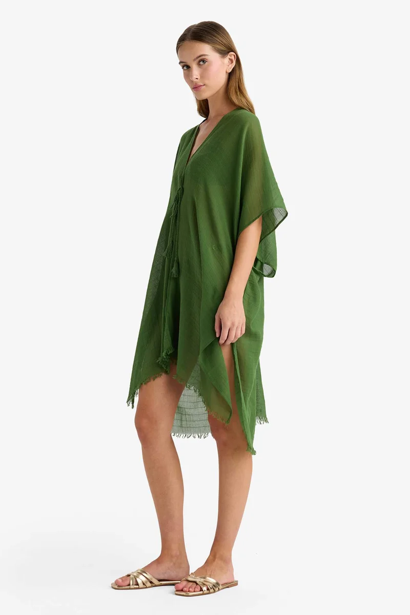 ديفاكتو Regular Fit Cotton Beachwear