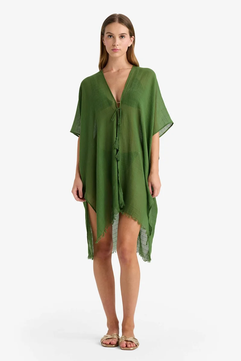 ديفاكتو Regular Fit Cotton Beachwear