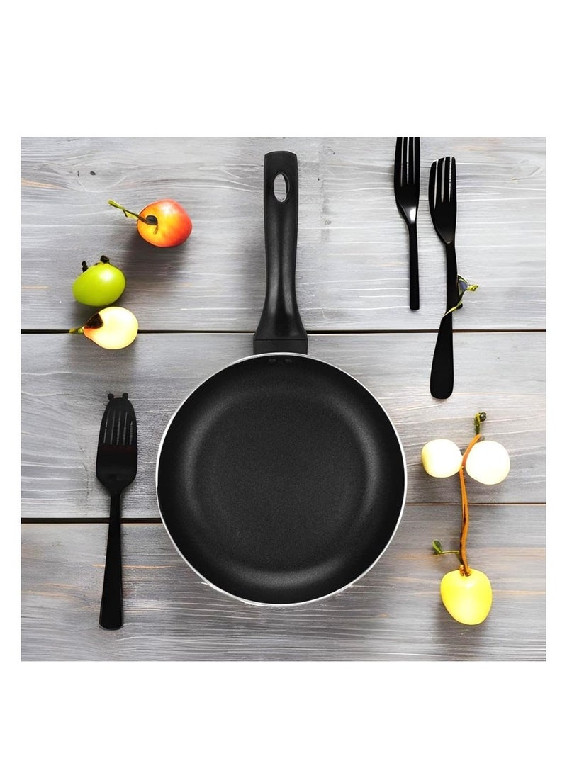 Auroware 3 Pack Non Stick Frying Pan Cooking Set 20cm 24cm 28cm - Image 3