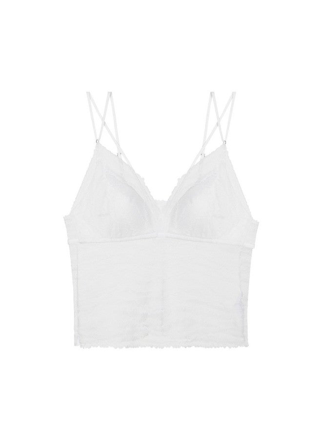 AIMER Slim-Strap Backless Bralette With Built-In Cups For Women - Image 2