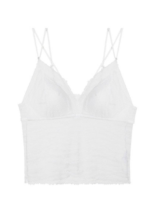 AIMER Slim-Strap Backless Bralette With Built-In Cups For Women - Image 1