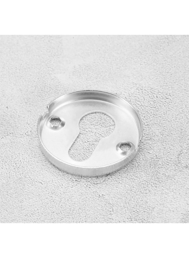 4PCS,Concealed Key Hole Cover Door Key Cover Stainless Steel Escutcheon Keyhole Cover Door Accessories for Cabinets Drawer Escutcheon Keyhole Cover  - Image 5