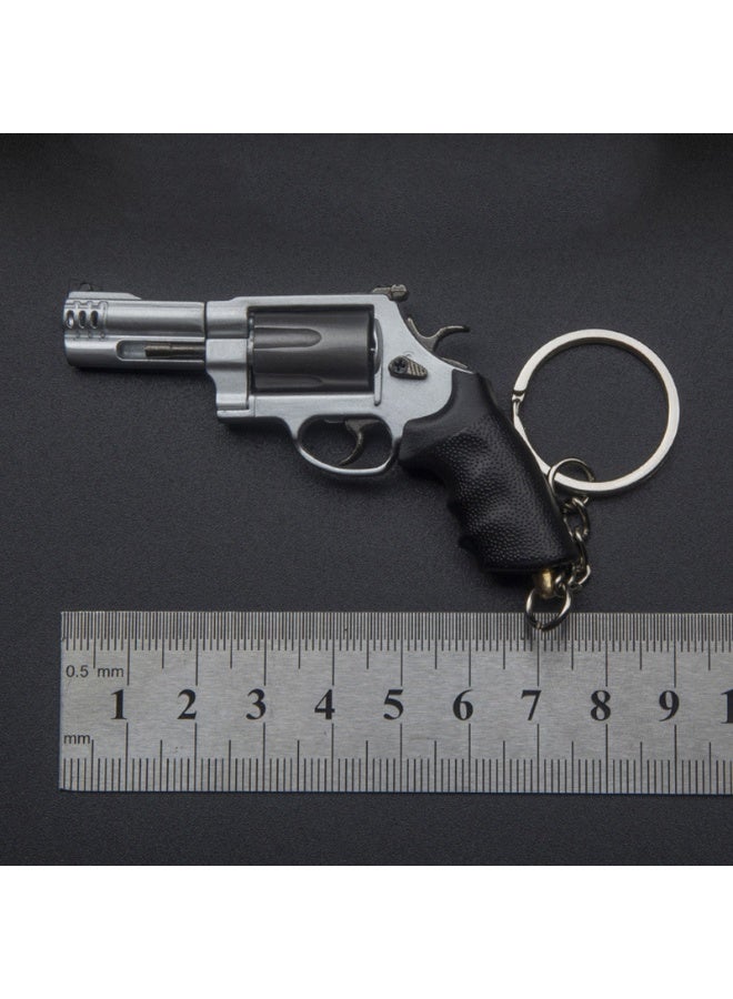 Mini Metal Gun Shape Key Chain - Image 4