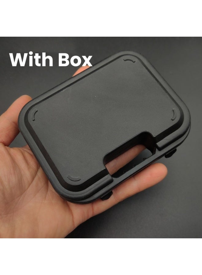 Mini Metal Gun Shape Key Chain - Image 2