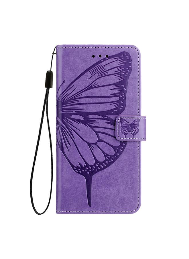 Zaboon Case For Infinix Zero 30 4G Embossed Butterfly Leather Phone Case - Image 2