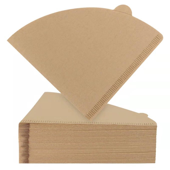 COFFEE FILTERS SIZE 02 UNBLEACHED CONE FILTERS 200 COUNT DISPOSABLE NATURAL PAPER FILTERS 24 CUP 02 CONE FOR POUR OVER AND DRIP COFFEE MAKER