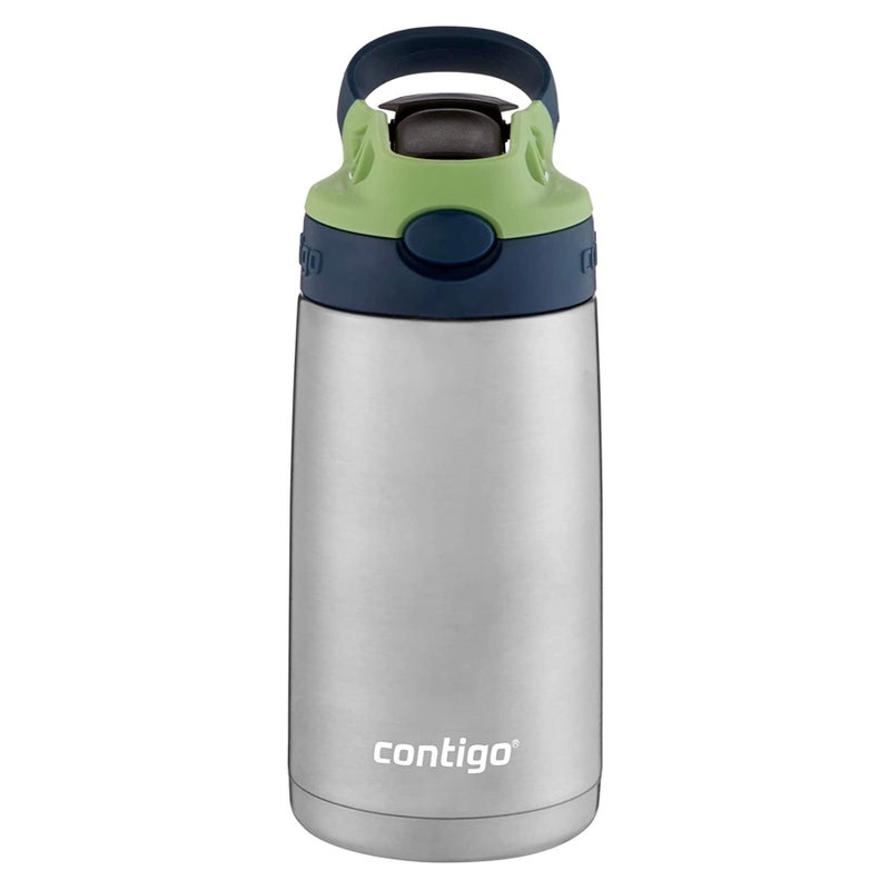 Contigo Kids Straw Stainless Steel Water Bottle With Autospout Lid  13Oz. - Image 4