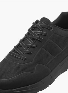 Lee Cooper Men's  Perforated Detail Lace-Up Sneakers  - Image 4