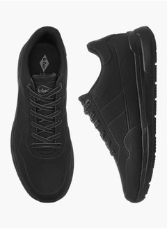 Lee Cooper Men's  Perforated Detail Lace-Up Sneakers  - Image 1