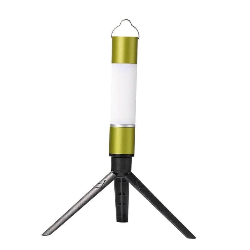 SNOOGG White LED Torch lamp , Portable Telescopic Flashlight, Zoomable, USB Rechargeable, Hanging Light, Dual-Type LED, Lantern, Camping, Emergency Outdoor and Indoor with Foldable Stand - Image 3