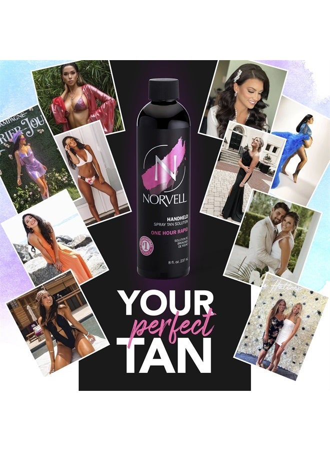 norvell Premium Sunless Tanning Solution - One Hour Rapid, 8 fl.oz. - Image 3
