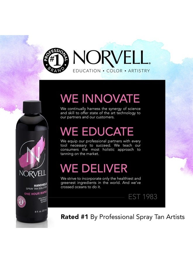 norvell Premium Sunless Tanning Solution - One Hour Rapid, 8 fl.oz. - Image 2